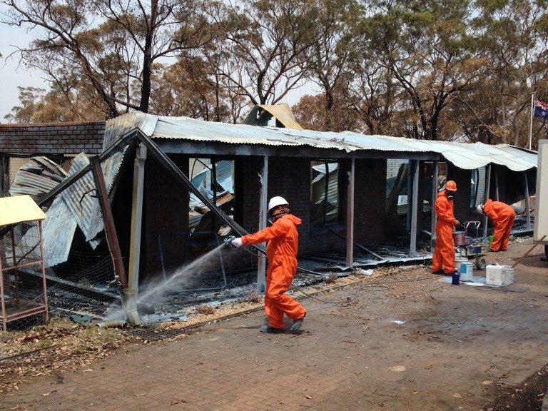 Treating A Fire Damaged Home With Asbestos