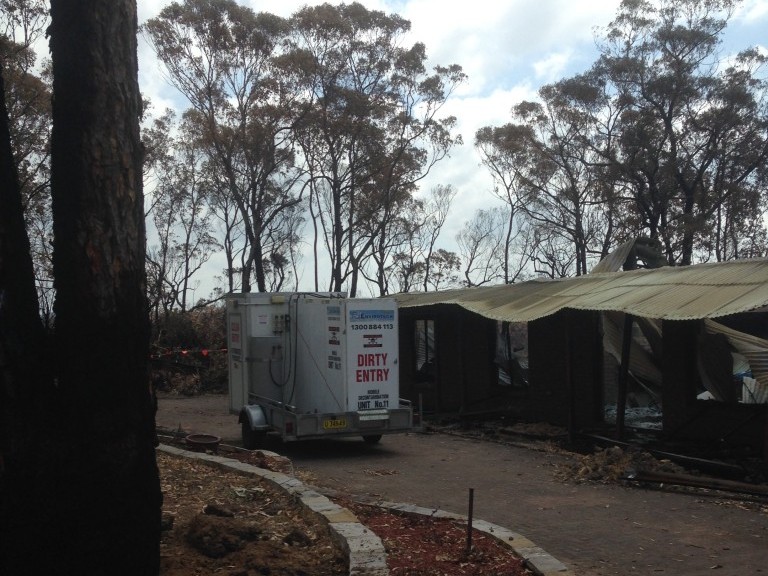 Site Personal Decontamination Unit On Trailer